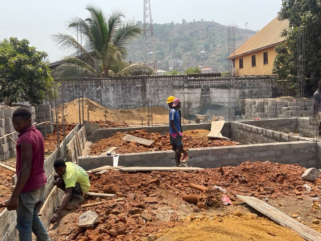 Construction project at New Jersey lakka peninsular